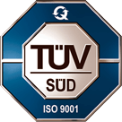 TÜV-Logo: TÜV SÜD ISO 9001
